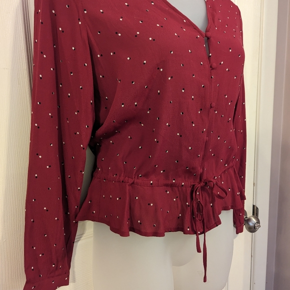 DISCOUNTED FINAL PRICE Rails Beaux Dot-Print Beaux Dot-Print NWT - Picture 5 of 11